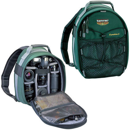 Tamrac 5273 Expedition 3, Compact, Expedition-level Photo Backpack, Green.