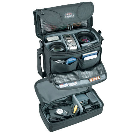 Tamrac #5685 Double Decker Digital Camera Bag - Black.