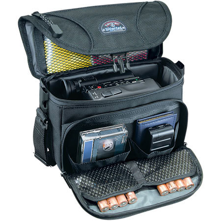 Tamrac #5697 Digital 7, Digital Camera Bag for Larger Digital Cameras and Compact Digital Camcorders, Black.