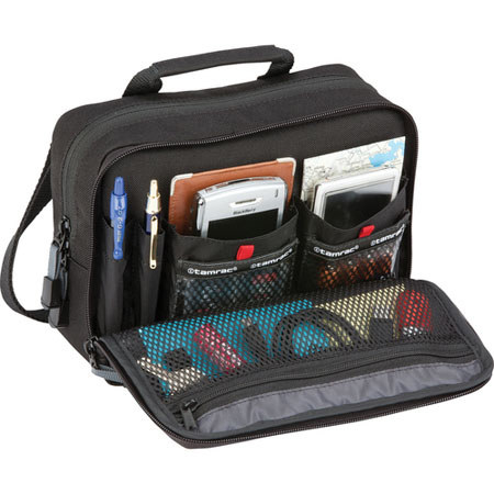 Tamrac 5720 Zuma Compact Camera Bag, Black/Burgundy