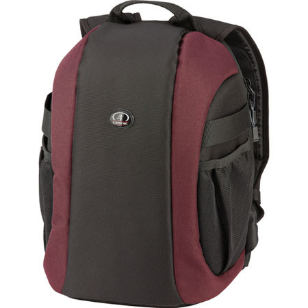 Tamrac 5729 Zuma 9 Secure Traveler Backpack, Black/Burgundy