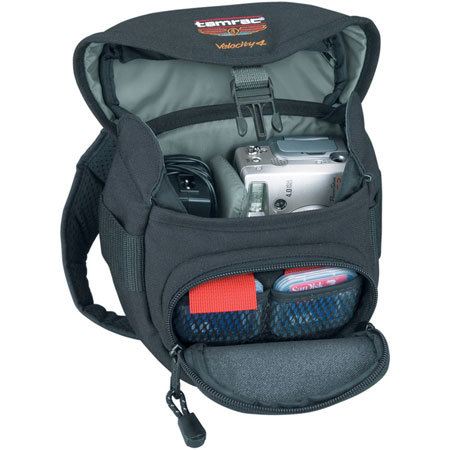 Tamrac #5744 Velocity 4 Micro Sling Style Backpack for Compact Digital Cameras & Camcorders, Black.