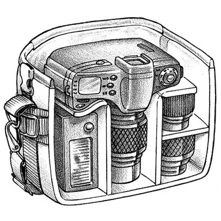 Tamrac 576585 Velocity 5x Photo Hip Pack Convertible