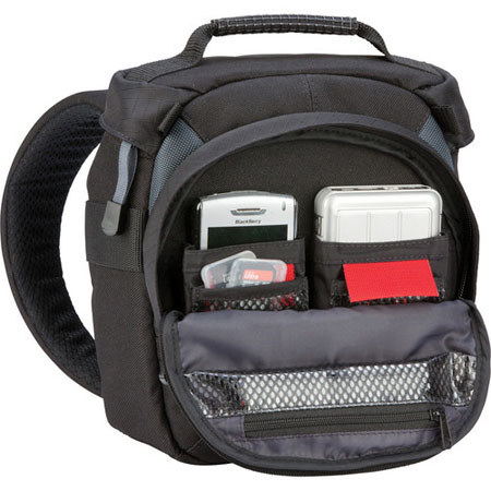 Tamrac 5776 Velocity 6Z Compact Sling Bag, Black/Gray