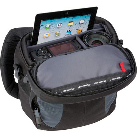Tamrac Velocity 7z Pro Photo Sling Pack, Black/Gray