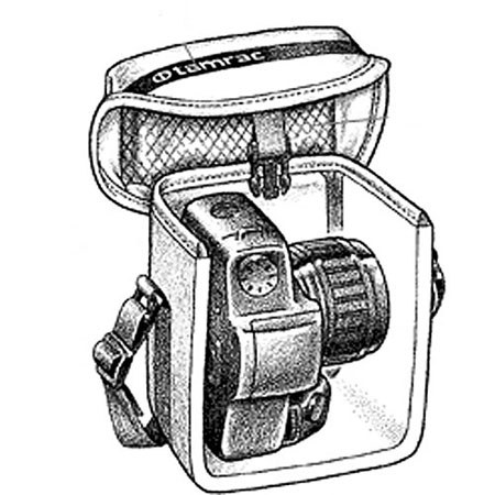 Tamrac 601 Expo 1, Small Shoulder Bag for Compact 35mm or Digital SLR Cameras with an Extra Lens, Gray.