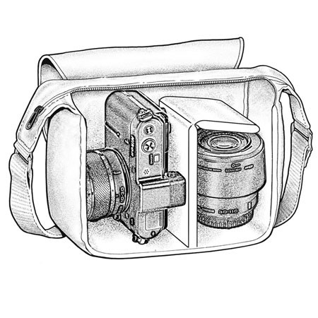 Tamrac Aria 1 Camera Bag, Black