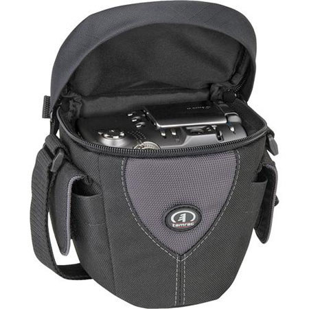 Tamrac 332073 Aero Zoom 20 Holster Case, Black/Gray