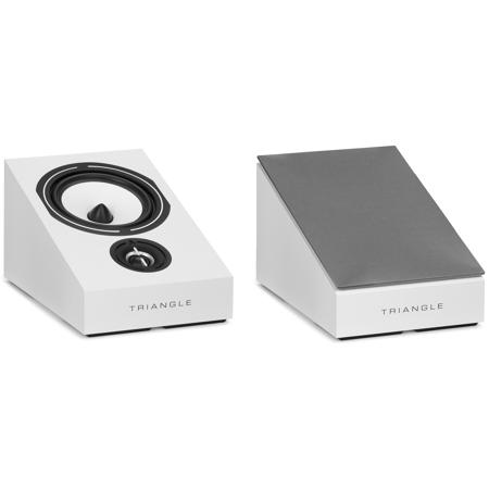 Triangle Borea BRA1 80W 2-Way Home Cinema Surround Sound Speaker, Pair, White