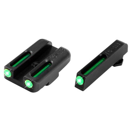 TruGlo Brite-Site TFO Day/Night Front Green/Rear Green Sight Set, Glock 42 & 43