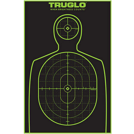 TruGlo 12x18" Handgun Target, 12 Pack