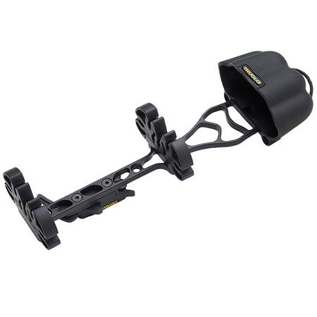 TruGlo Tru-Tec 5-Arrow Detachable Bow Quiver, Black