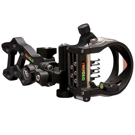 TruGlo Rival FX 5 Pin Bow Sight, Black