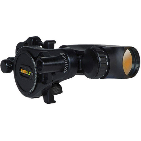 TruGlo Pwr-Dot Electronic Archery Sight, Green Aiming Dot, Black
