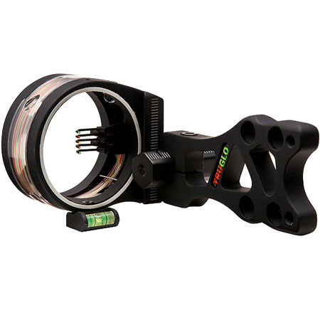 TruGlo TSX Pro Standard Archery 3 Pin Sight with Light, .019" Diameter, Black