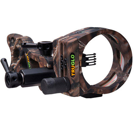 TruGlo TSX Pro Tool-Less 5 Pin Sight, Lost Camo