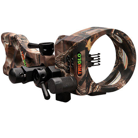 TruGlo TSX Pro Micro-Adjust 5 Pin Sight, .019" Diameter, Lost Camo