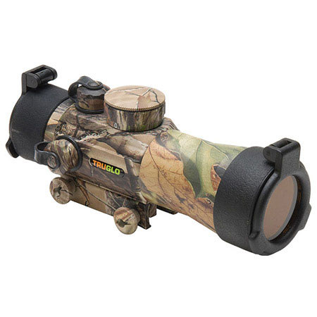 TruGlo 2x42 Red-Dot Sight, 2.5 MOA Dot Red Reticle, Camo