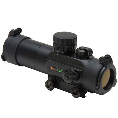 TruGlo Gobble Stopper 1x30 Dual Color 3MOA Red-Dot Sight, Black