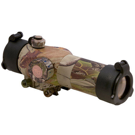TruGlo Triton 30mm Red-Dot Sight, 3-Color 3 MOA Dot Reticle, Sunshade, Camo