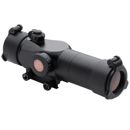 TruGlo Triton 1x30 Tri-Color Tactical Red Dot Sight, 3 MOA Dot, Black