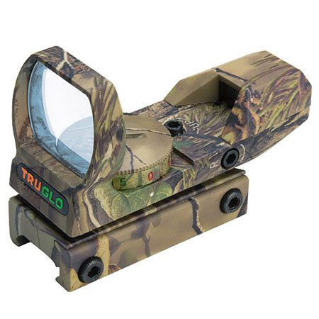 TruGlo Red-Dot Open Sight, Dual Color, Camo