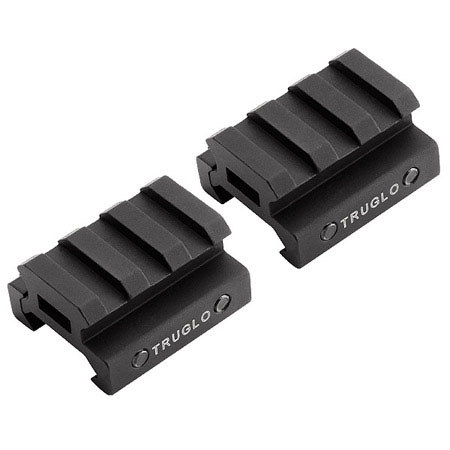 TruGlo Picatinny-Style .5" Riser Mount, 2 Piece