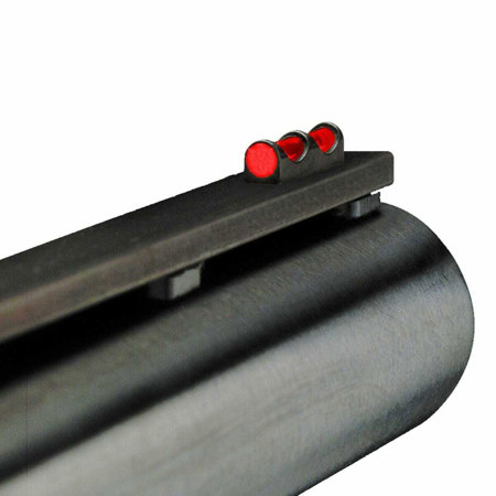TruGlo Metal Long Bead Shotgun Sights, 6-48 Base, Red