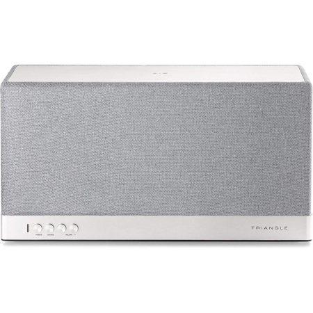 Triangle Wireless Bluetooth WiFi Speaker - AIO 3, Granite Gray Silver