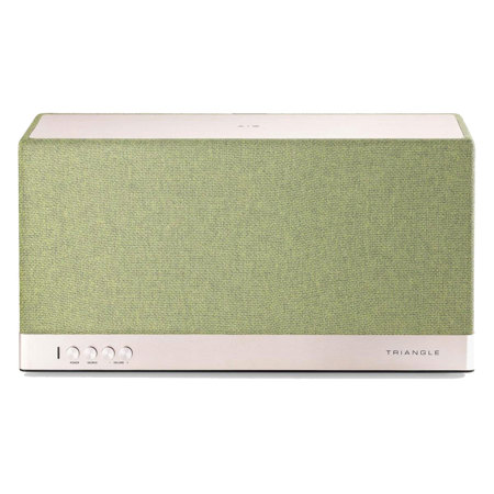Triangle Wireless Bluetooth WiFi Speaker - AIO 3, Lime Green Gold