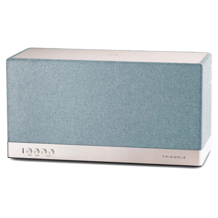 Triangle Wireless Bluetooth WiFi Speaker - AIO 3, Artic Blue Gold