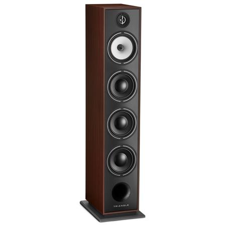 Triangle Borea BR09 Floor Standing Speaker, Walnut (SINGLE)