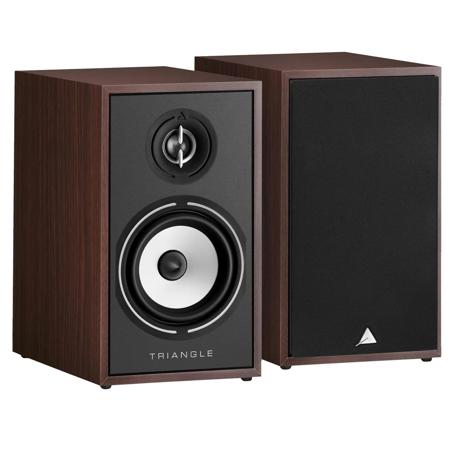 Triangle Borea BR02 80W 2-Way Bookshelf Speakers, Pair, Walnut