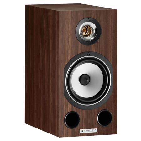 Triangle HiFi Bookshelf Speakers - Comete EZ, Walnut, Pair