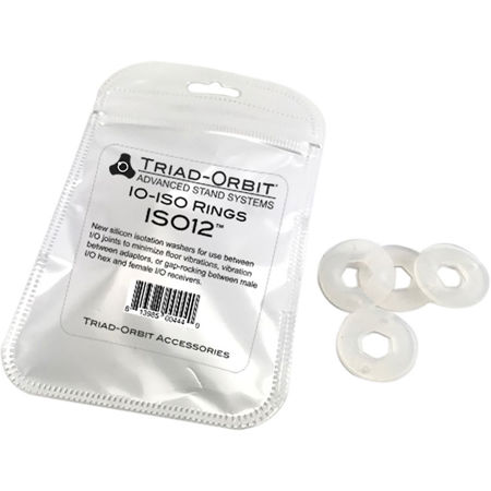 Triad-Orbit ISO12 Silicone Isolation Rings, 12-Pack