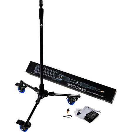 Triad-Orbit T2 Standard Tripod Microphone Stand with TC Casters