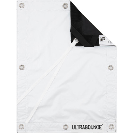 TRP Worldwide 8x8' ULTRABOUNCE Fabric, Black/White