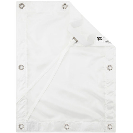 TRP Worldwide 6x6' China Silk Cloth, White