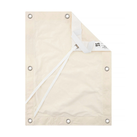 TRP Worldwide 8x12' Unbleached Muslin Fabric