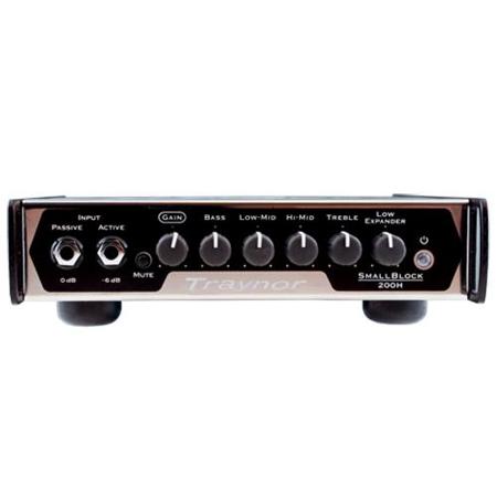 Traynor SB200H Small Block 200W Ultra-Compact and Lightweight Bass Head with 4-Band EQ, Low Frequency Expander