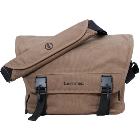 Tamrac Frontier Messenger Bag, Brown 16"