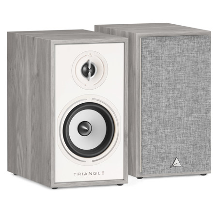 Triangle Borea BR02 80W 2-Way USA Edition Bookshelf Speakers, Pair, Driftwood