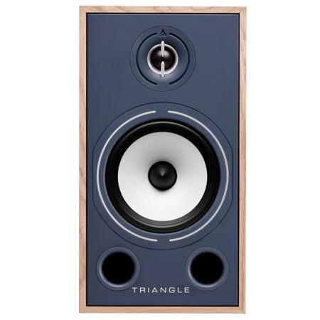 Triangle Borea BR03 100W 2-Way USA Edition Bookshelf Speakers, Pair, Oak Blue