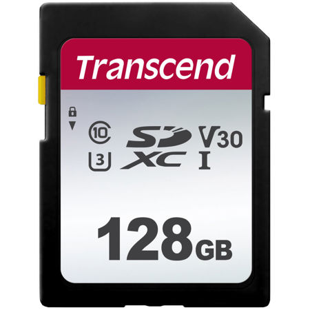 Transcend 128GB 300S UHS-I U3 SDXC Memory Card