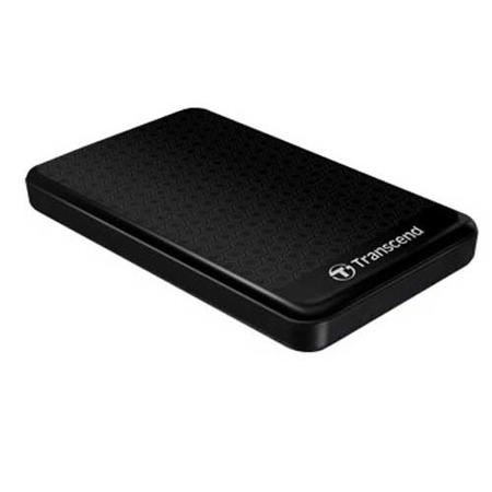Transcend 1TB StoreJet 25A3 USB 3.1 Portable Hard Drive, Black