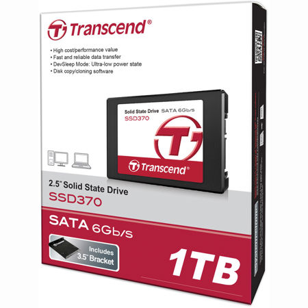 Transcend 1TB SSD370 SATA III 6Gb/s 2.5