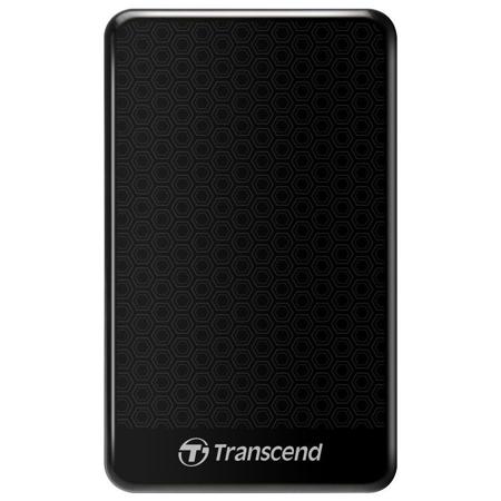 Transcend 2TB StoreJet 25A3 USB 3.1 Portable External Hard Drive, Black