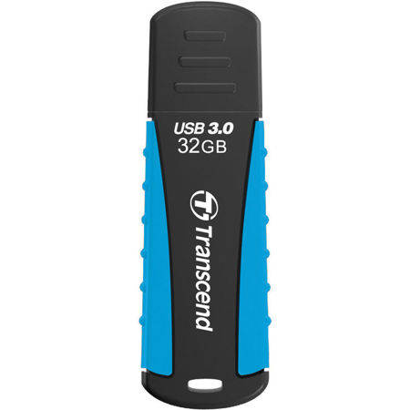 Transcend 32GB JetFlash 810 USB 3.1 Shock-Resistant Flash Drive, Baby Blue