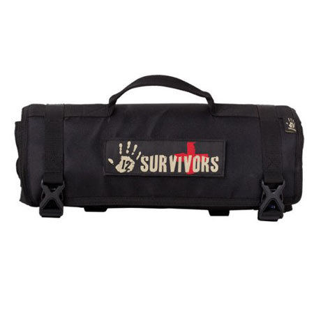 12 Survivors First Aid Rollup Kit