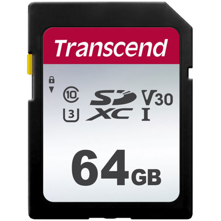 Transcend 64GB 300S UHS-I U3 SDXC Memory Card